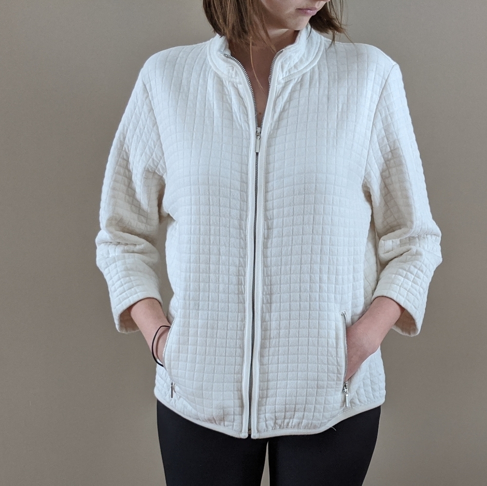 Sport Quilted Fleece Zip Jacket - Picture 2 of 8